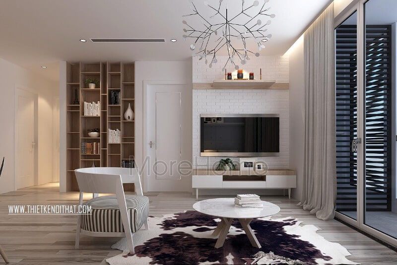 Mẫu kệ ti vi đẹp được lựa chọn nhiều cho không gian nhà chung cư